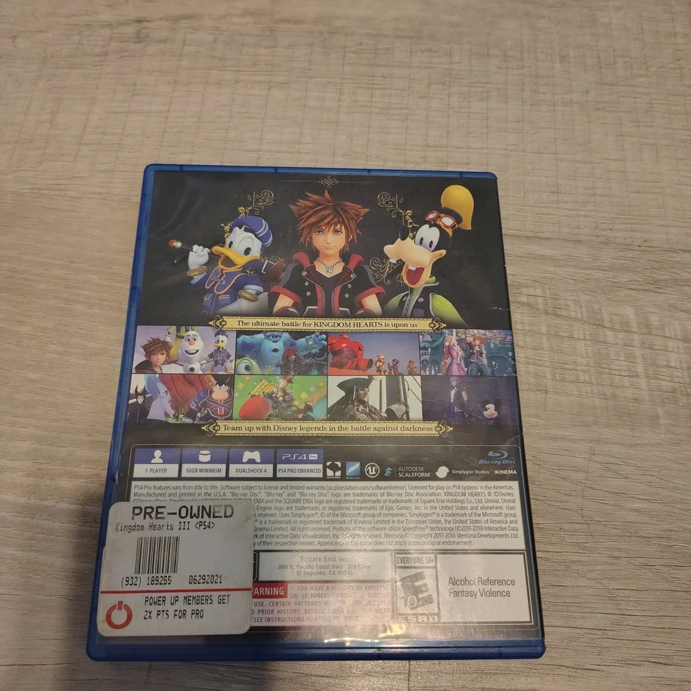 Square Enix kingdom hearts